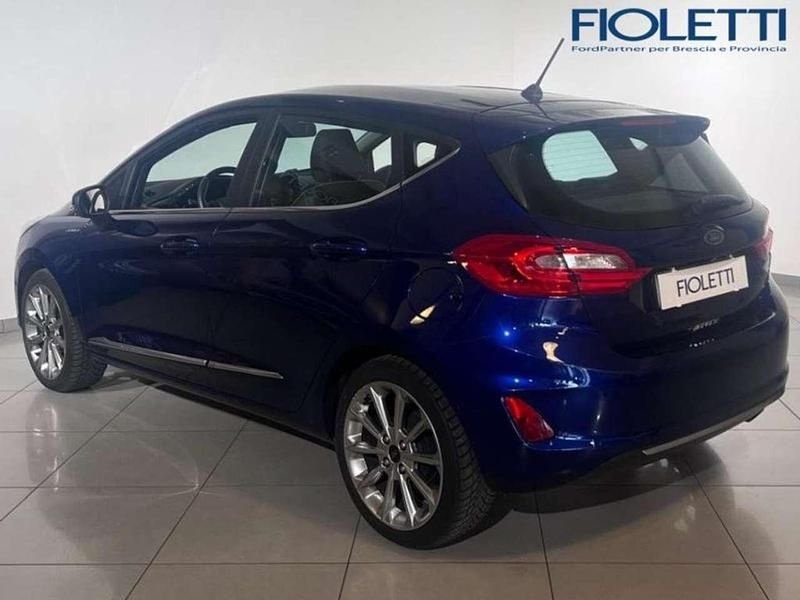 Usata Ford Fiesta Vignale 86 CV (63 kW) 2018 Blu/azzurro Utilitaria