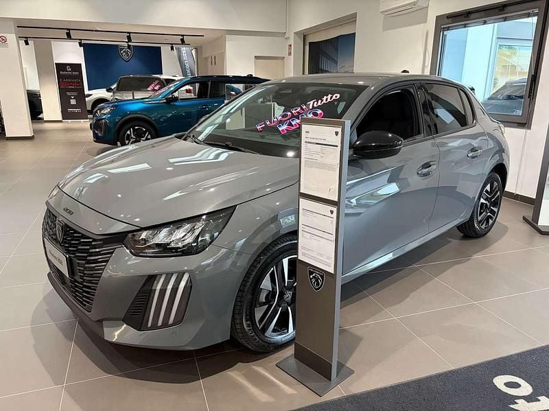 Nuova Peugeot 208 Allure 101 CV (74 kW) 2025 Grigio selenium Utilitaria