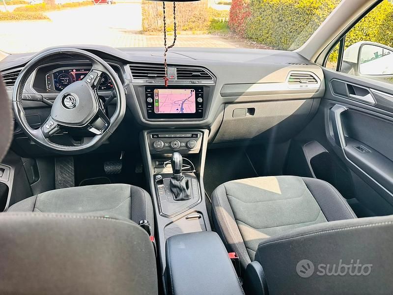 Usata VW Tiguan Allspace Advance 150 CV (110 kW) 2021 Bianco SUV