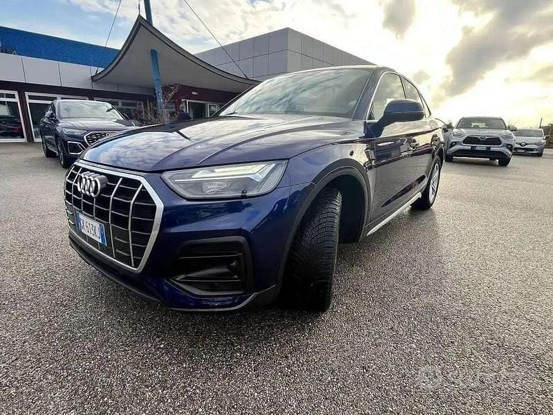 Usata Audi Q5 Sportback Advanced Plus 163 CV (119 kW) 2022 Blu/azzurro SUV