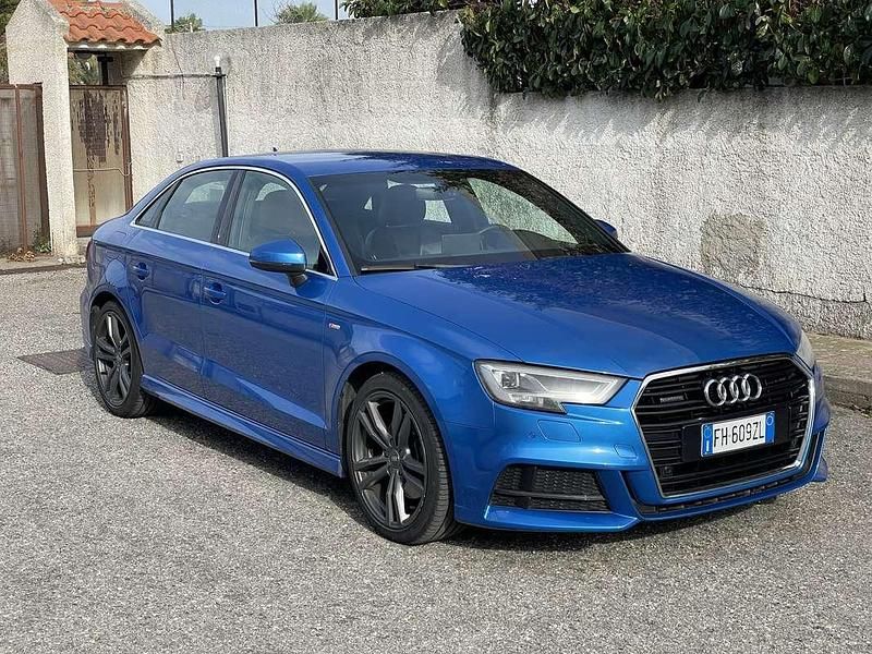 Usata Audi A3 Sport 184 CV (135 kW) 2017 Blu/azzurro Berlina