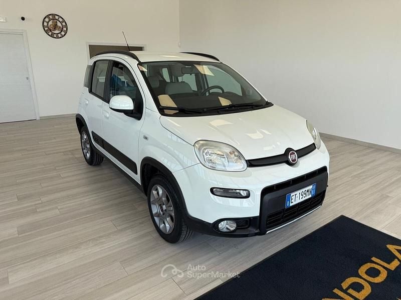 Usata Fiat Panda 4x4 S 75 CV (55 kW) 2013 Bianco Utilitaria