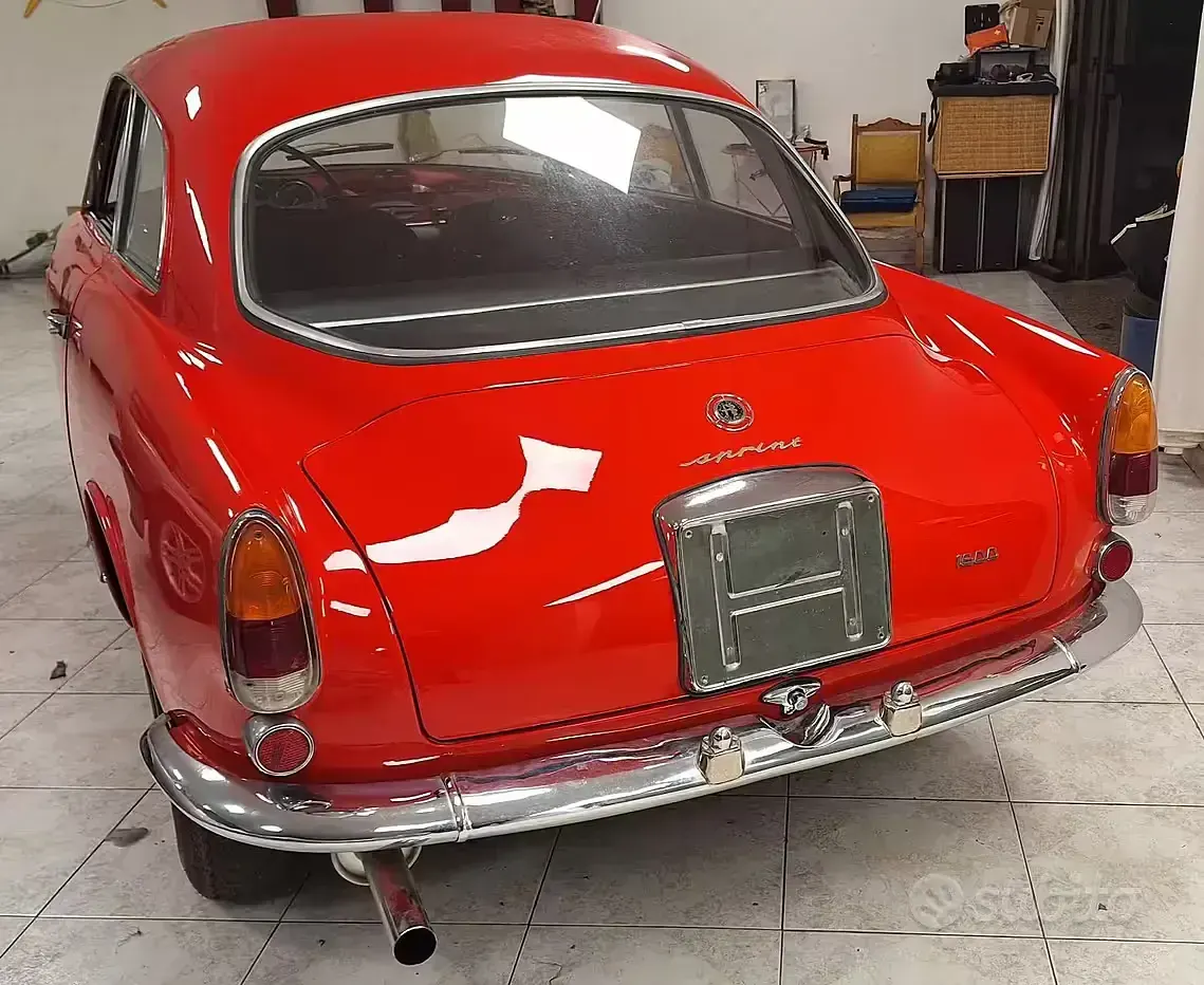Usata Alfa Romeo Giulia Sprint Sprint 1960 Rosso Coupé