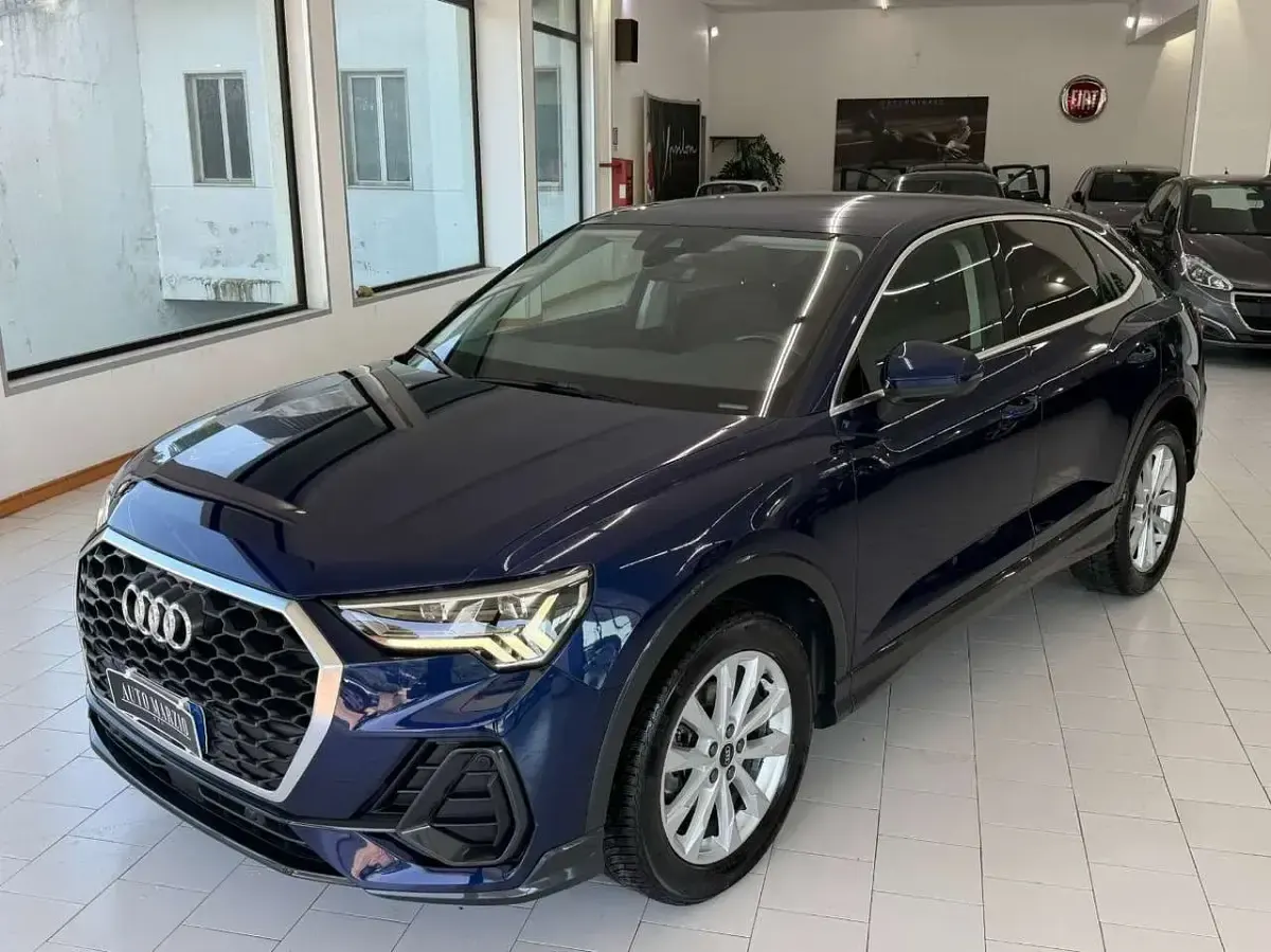 Usata Audi Q3 Business Plus 150 CV (110 kW) 2021 Blu/azzurro SUV