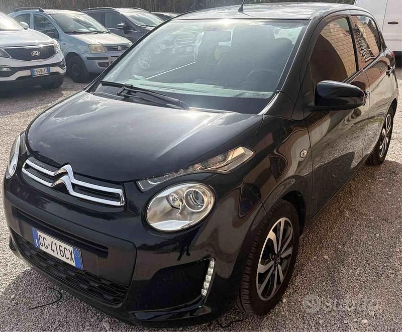 Usata Citroën C1 Feel 72 CV (52 kW) 2021 Nero Utilitaria