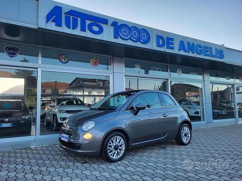 Usata Fiat 500 Lounge 69 CV (50 kW) 2015 Grigio Utilitaria