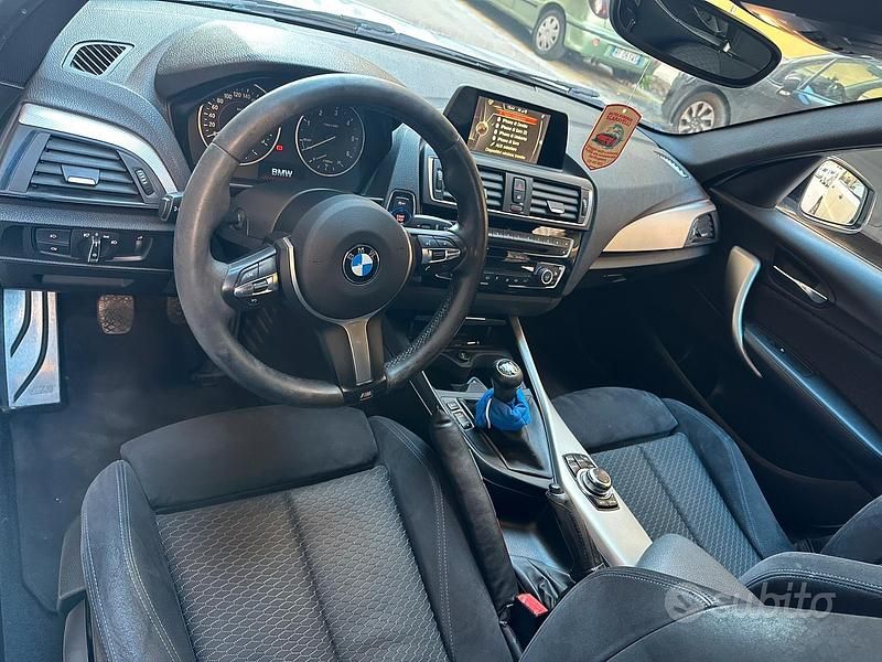 Usata BMW 116 M Sport 116 CV (85 kW) 2015 Bianco Utilitaria