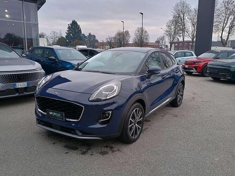 Usata Ford Puma Titanium 125 CV (91 kW) 2023 Blu scuro SUV