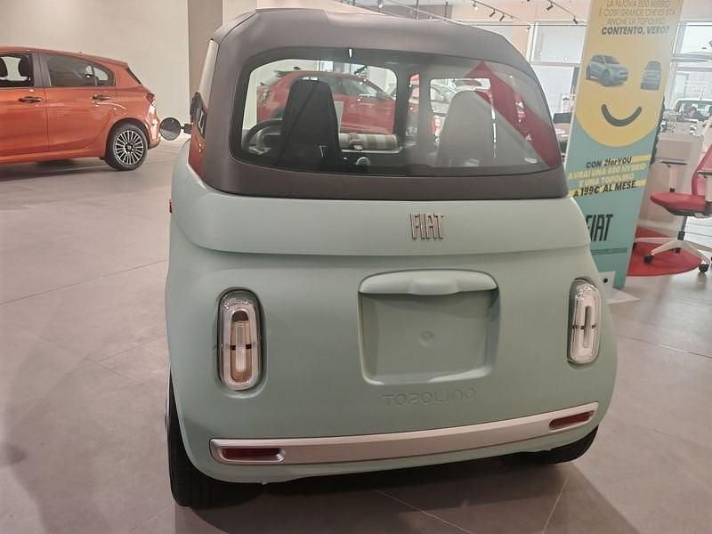 Nuova Fiat Topolino 2025 Verde Utilitaria