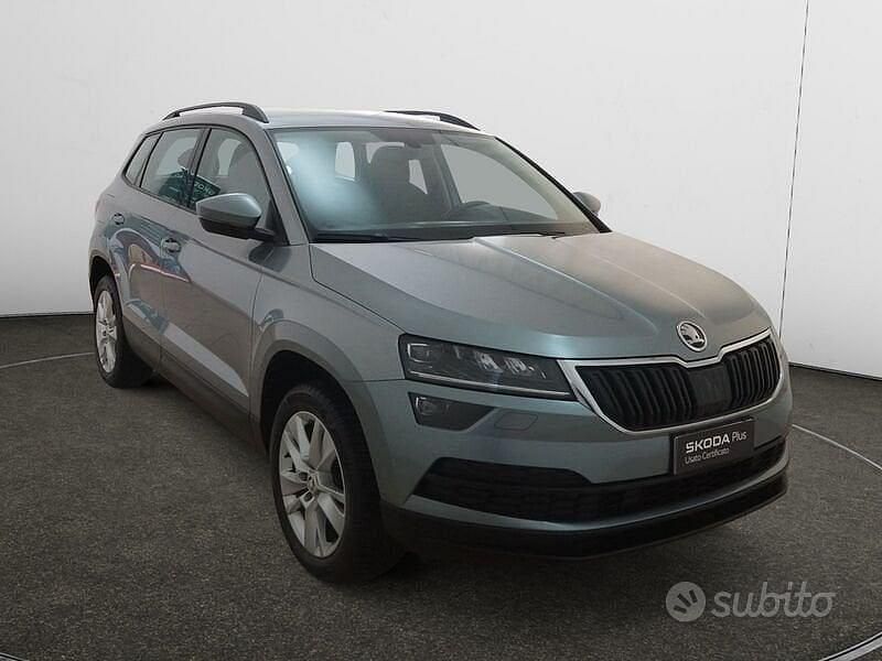 Usata Skoda Karoq Executive 150 CV (110 kW) 2021 Blu/azzurro SUV