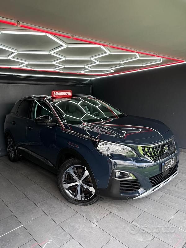 Usata Peugeot 3008 Allure 131 CV (96 kW) 2018 Blu SUV