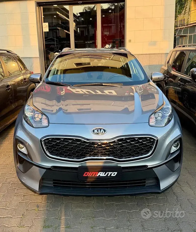 Usata Kia Sportage Style 136 CV (100 kW) 2021 Grigio SUV