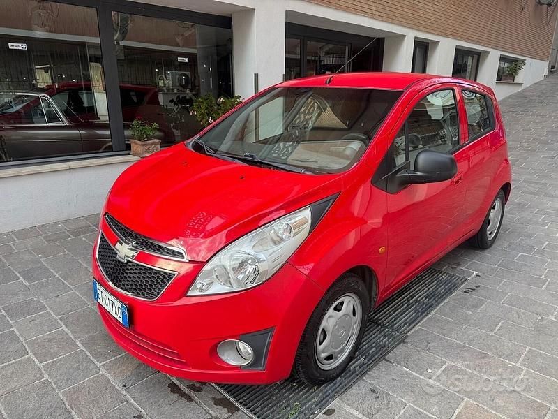 Usata Chevrolet Spark LS 68 CV (50 kW) 2014 Rosso Utilitaria
