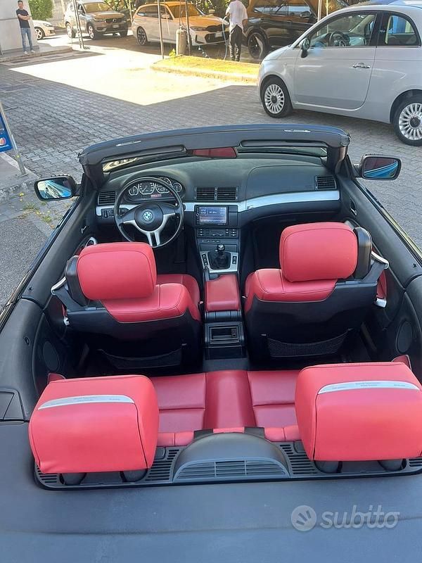 Usata BMW 318 Cabriolet 143 CV (105 kW) 2003 Blu Cabrio