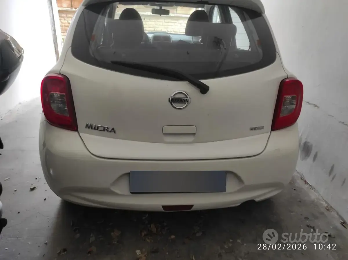 Usata Nissan Micra 80 CV (58 kW) 2017 Bianco Utilitaria