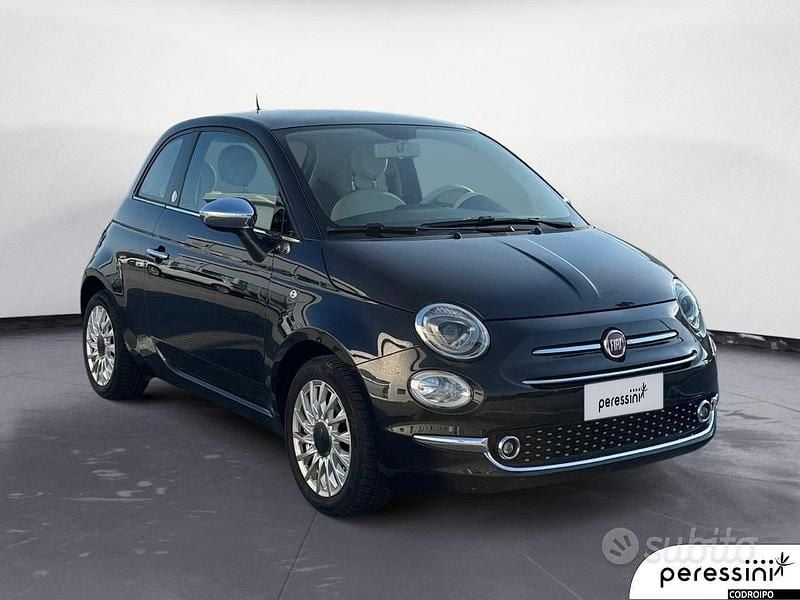 Usata Fiat 500 Mirror 69 CV (50 kW) 2019 Nero Cabrio