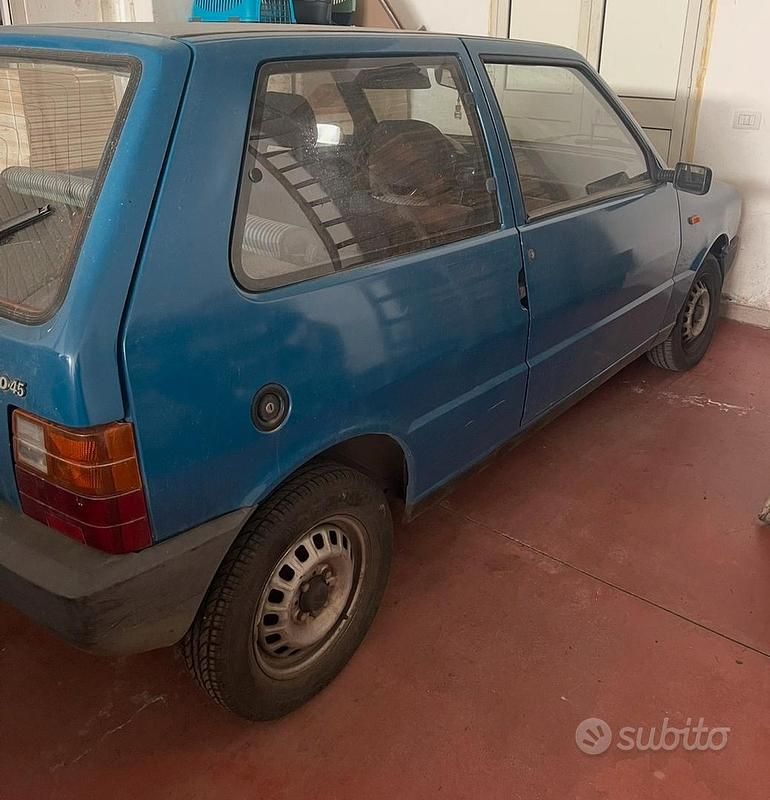 Usata Fiat Uno 1985 Blu Utilitaria