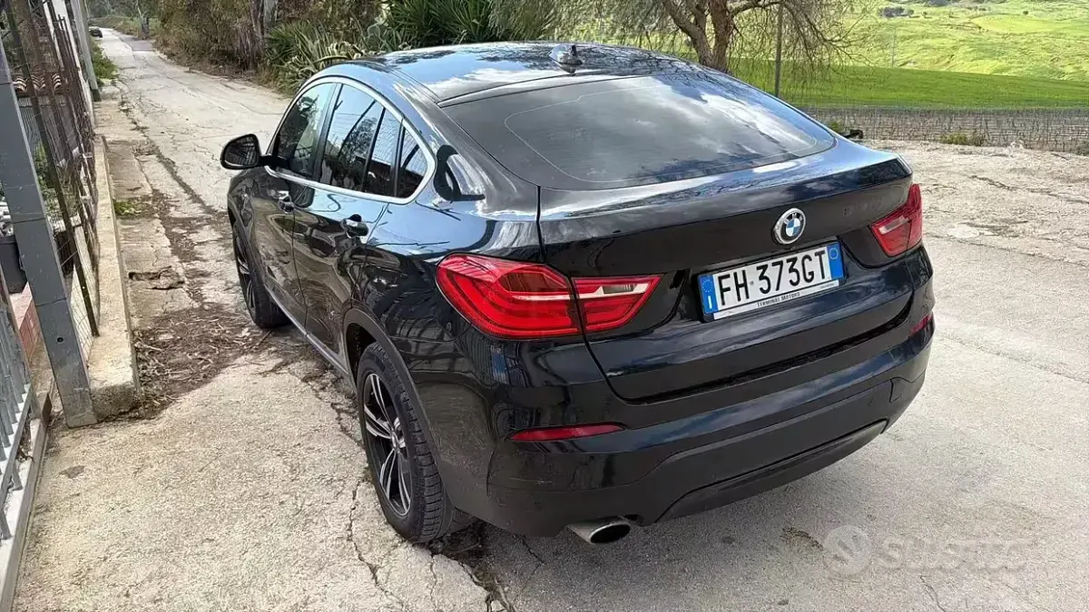 Usata BMW X4 xLine 190 CV (139 kW) 2017 Nero SUV