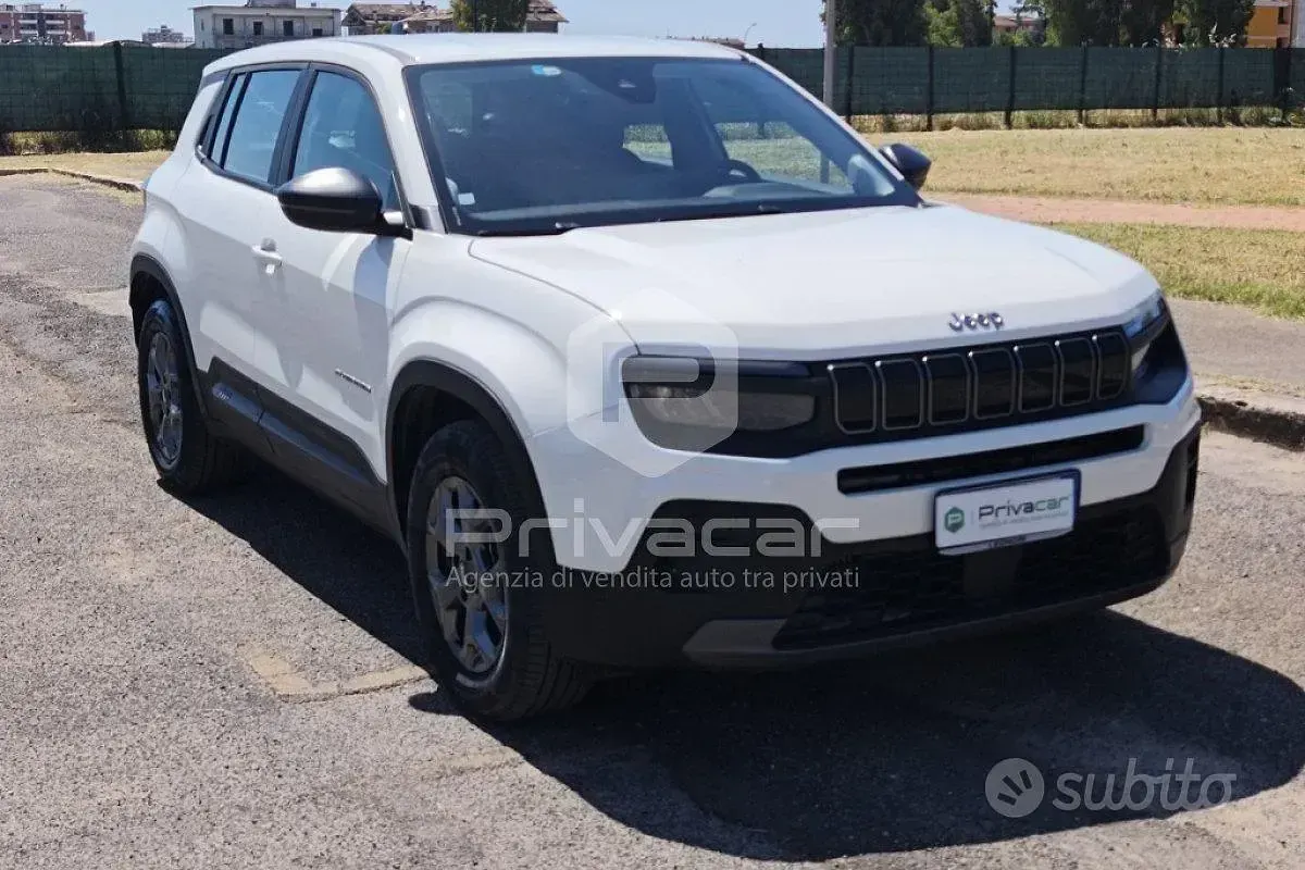 Usata Jeep Avenger Longitude 101 CV (74 kW) 2024 Bianco SUV