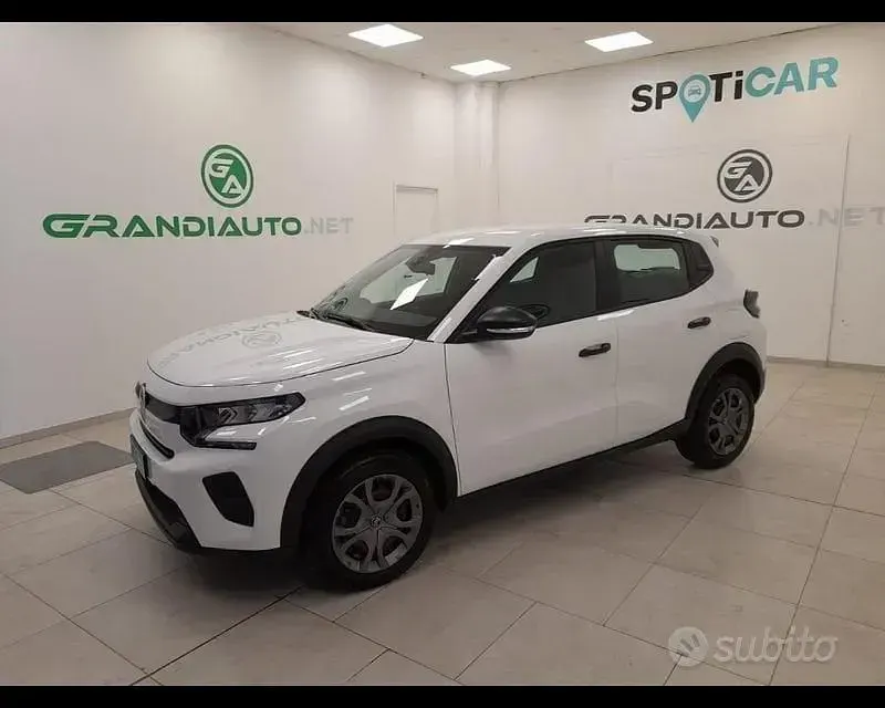 Nuova Citroën C3 101 CV (74 kW) 2026 Bianco SUV
