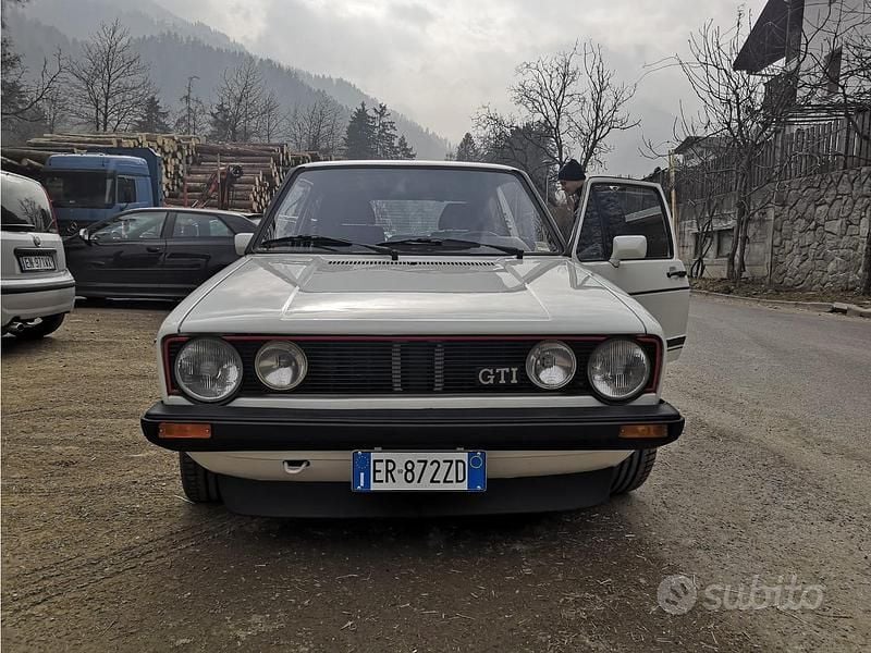 Bianco Usata 1980 VW Golf I GTI Due volumi | 17.000 € - Immagine 1/4