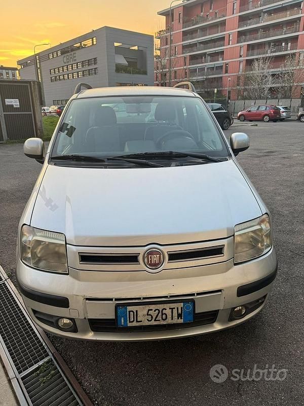 Usata Fiat Panda 2008 Grigio Utilitaria