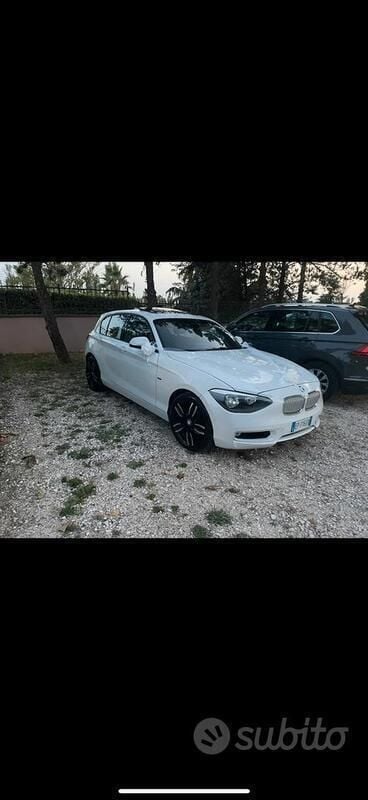 Usata BMW 120 184 CV (135 kW) 2013 Bianco Utilitaria