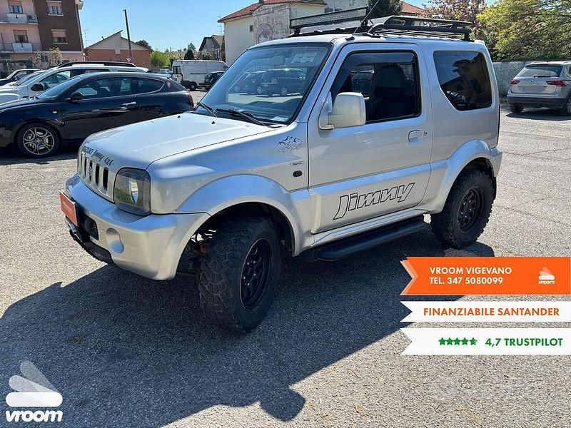 Usata Suzuki Jimny 81 CV (59 kW) 2002 Grigio SUV