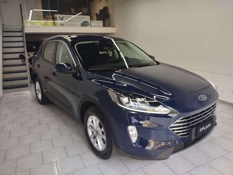 Usata Ford Kuga Business Edition 120 CV (88 kW) 2021 Blu/azzurro SUV
