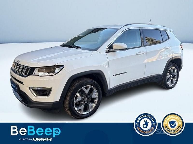Bianco Usata 2020 Jeep Compass Limited SUV | 19.000 € (Buon prezzo) - Immagine 1/3