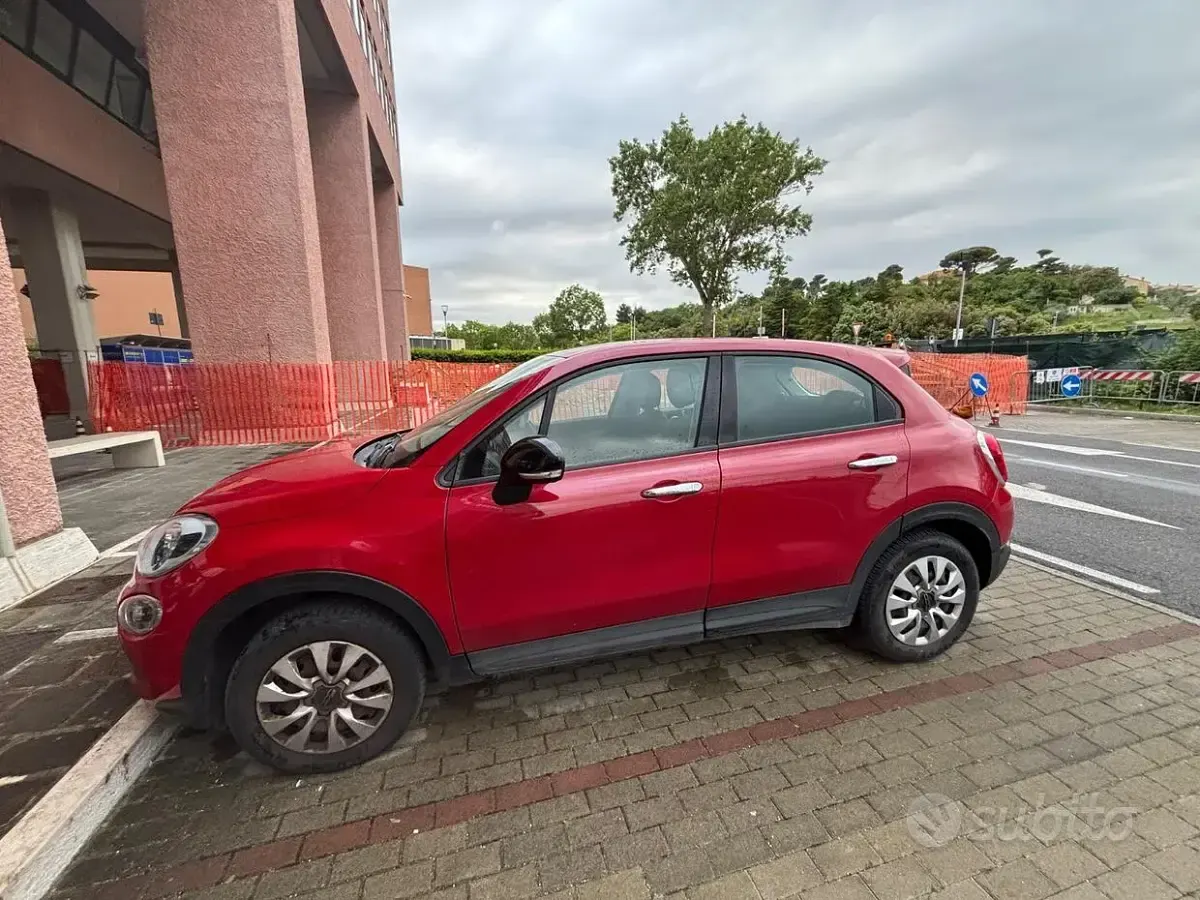 Usata Fiat 500X 110 CV (80 kW) 2019 Rosso SUV