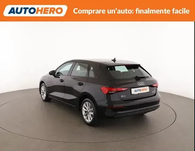 Usata Audi A3 150 CV (110 kW) 2020 Nero Berlina
