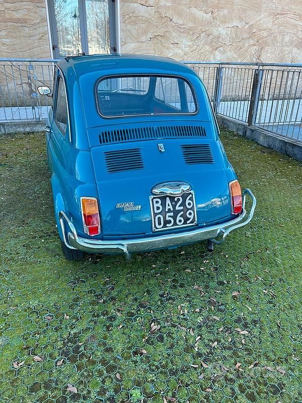 Usata Fiat 500 1960 Blu Utilitaria