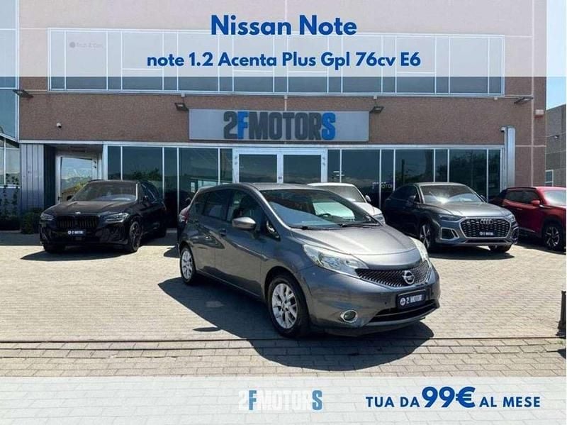 Usata Nissan Note Acenta+ 76 CV (55 kW) 2016 Grigio Monovolume