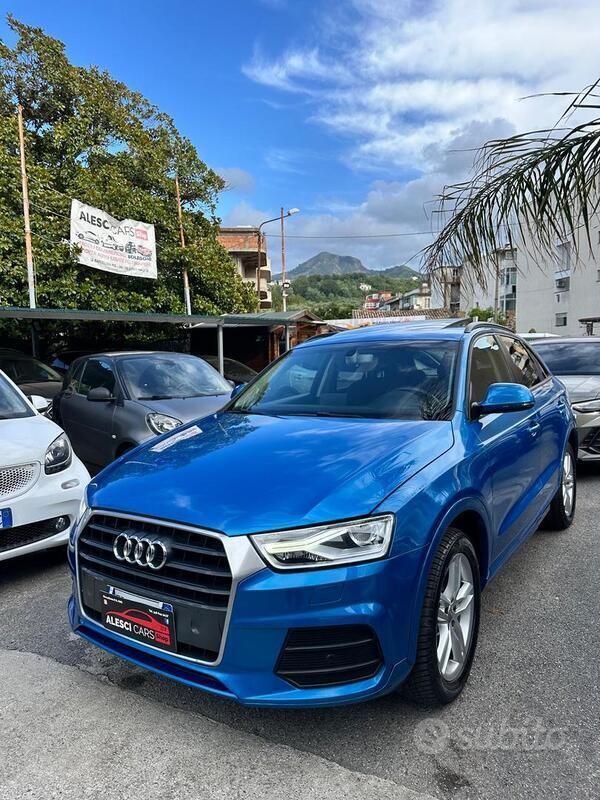 Usata Audi Q3 Design 150 CV (110 kW) 2015 Blu SUV