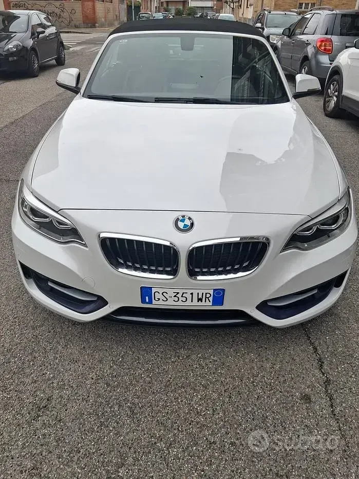 Usata BMW 218 Luxury Line 136 CV (100 kW) 2016 Bianco Coupé