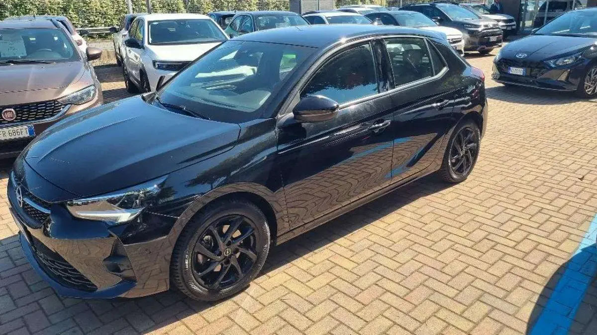 Usata Opel Corsa 102 CV (75 kW) 2023 Nero Utilitaria