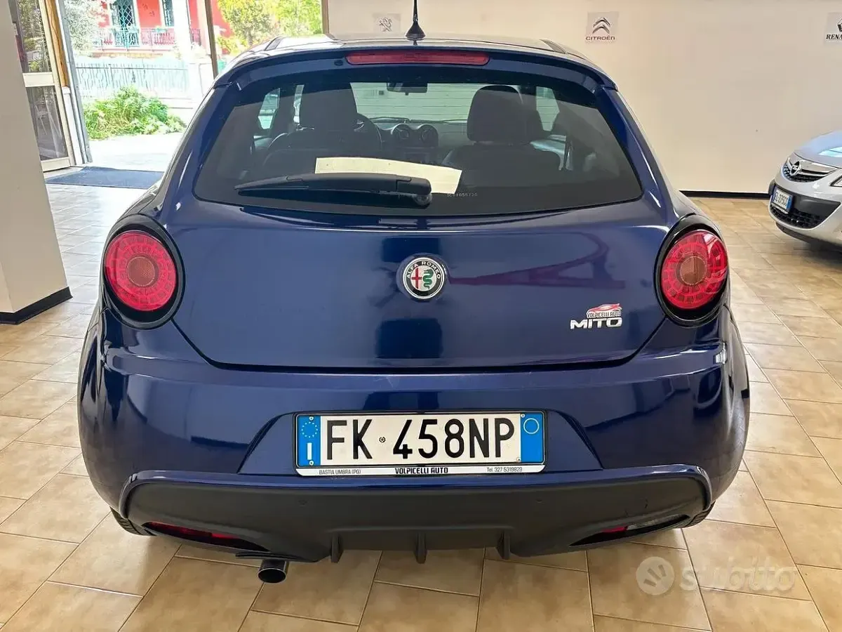 Usata Alfa Romeo MiTo 95 CV (69 kW) 2017 Blu Utilitaria