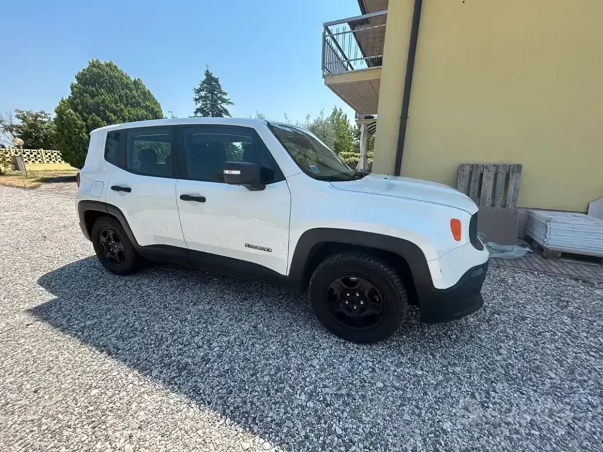 Usata Jeep Renegade Sport 110 CV (80 kW) 2018 Bianco SUV