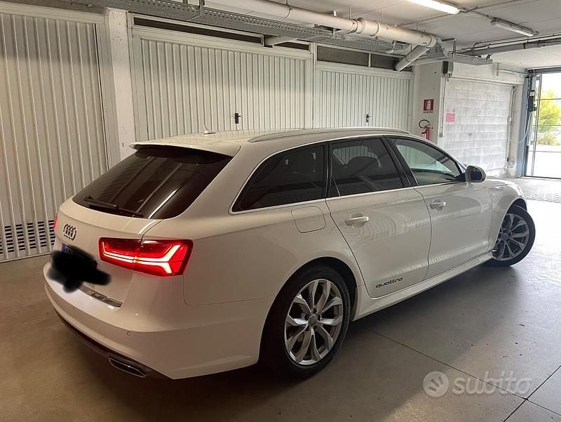 Usata Audi A6 S-Line 190 CV (139 kW) 2016 Bianco Station wagon
