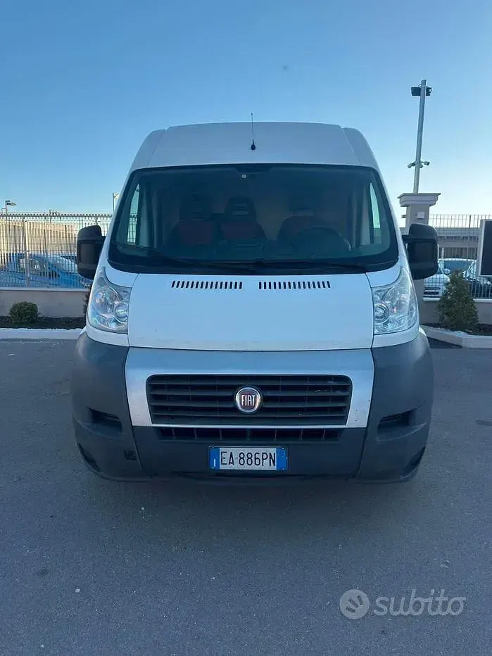 Usata Fiat Ducato 120 CV (88 kW) 2010 Bianco Furgone