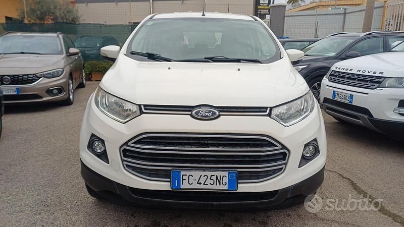 Usata Ford Ecosport Titanium 95 CV (69 kW) 2016 Bianco SUV
