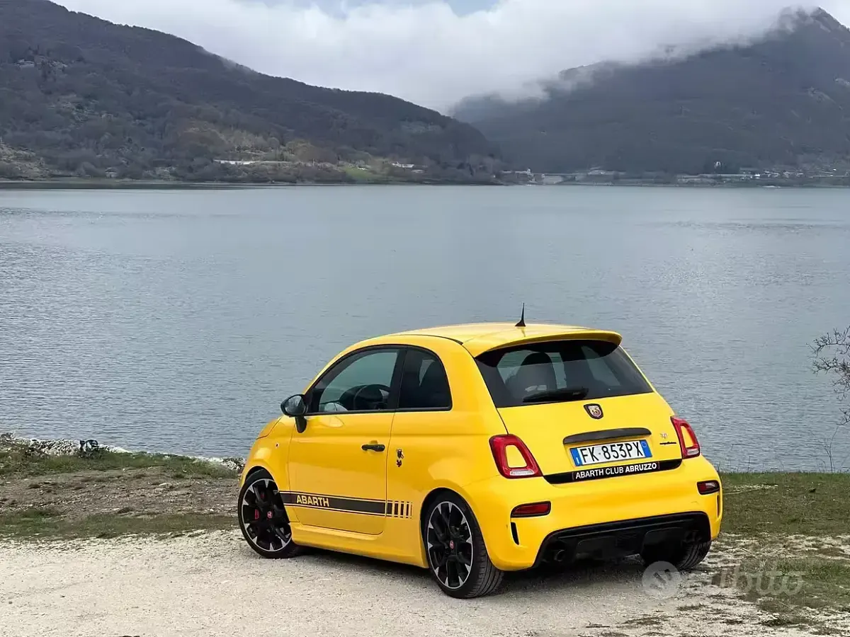 Usata Abarth 595 Competizione 180 CV (132 kW) 2017 Giallo Berlina
