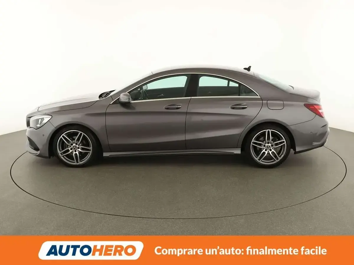 Usata Mercedes CLA200 Premium 136 CV (100 kW) 2018 Grigio Coupé