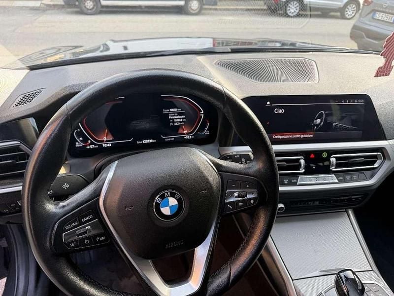 Usata BMW 316 M Sport 122 CV (89 kW) 2021 Grigio scuro Station wagon