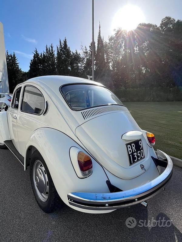 Usata VW Beetle 1981 Bianco Utilitaria