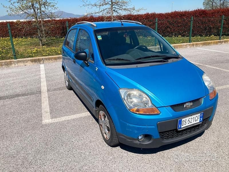 Usata Chevrolet Matiz SE 50 CV (36 kW) 2009 Blu Utilitaria