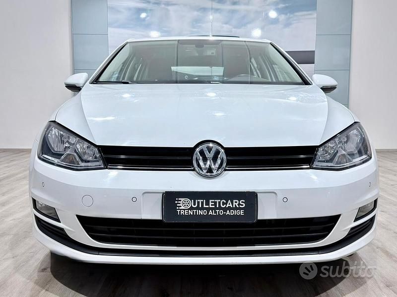 Usata VW Golf VII Comfortline 110 CV (80 kW) 2017 Bianco Berlina
