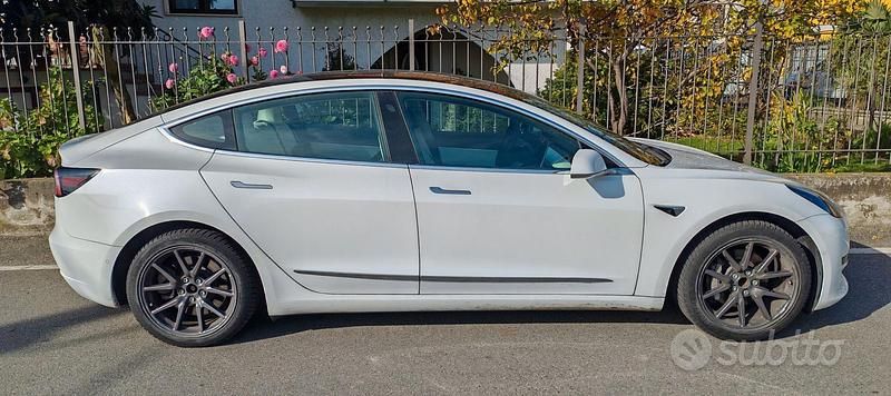 Usata Tesla Model 3 Standard Range Plus 235 kW (320 CV) 2020 Bianco Berlina