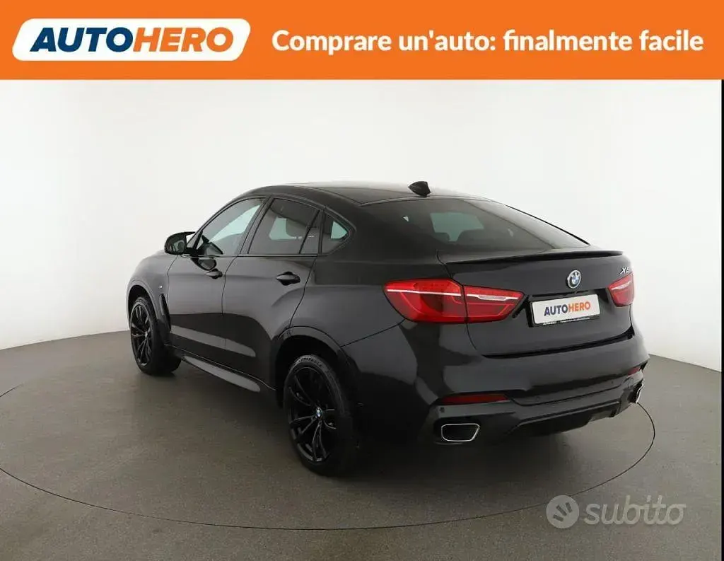Usata BMW X6 258 CV (189 kW) 2017 Nero SUV